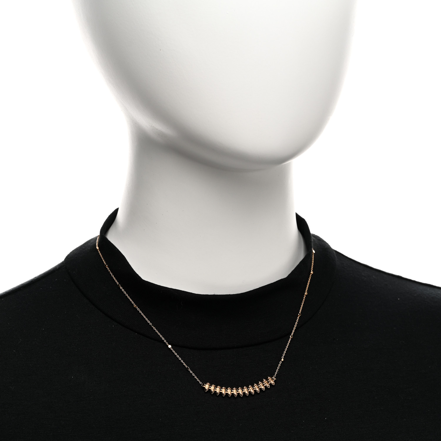18K Pink Gold Medium Clash de Cartier Necklace