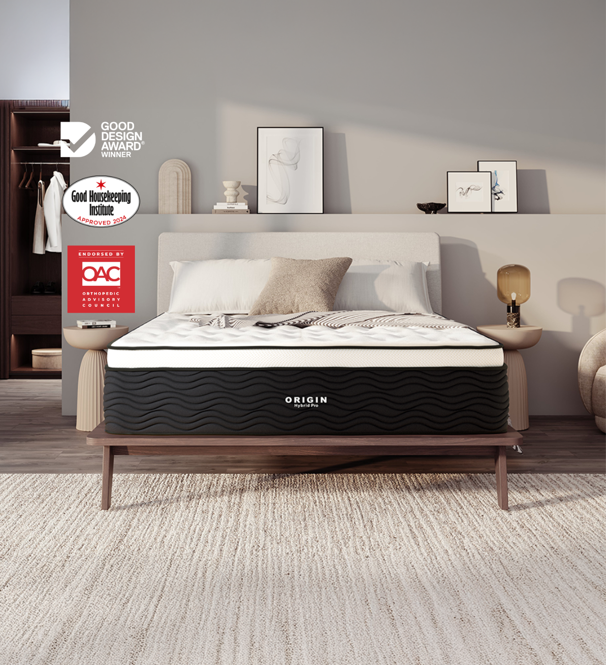 Origin LumbarCloud™ Mattress