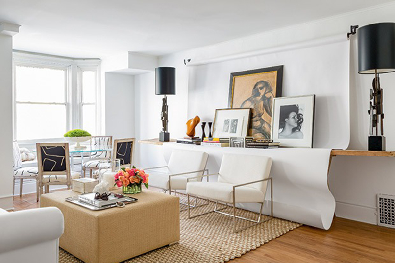 How to decorate a small space.