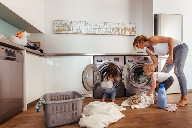 How My Family of 5 Manages All Our Laundry with This Clever Cleaning Trick