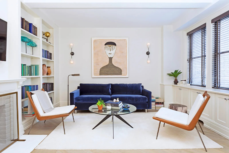 How to decorate a small space.