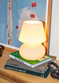 Ansel Glass Table Lamp