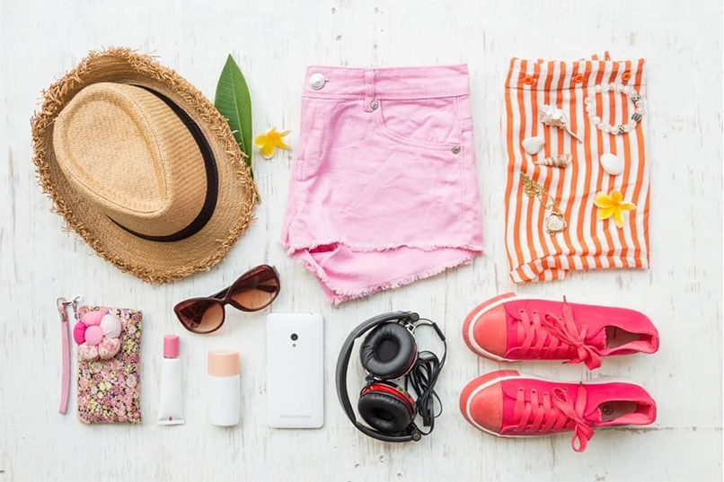 What to pack for a beach getaway.