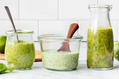 Salad dressings that taste awesome.