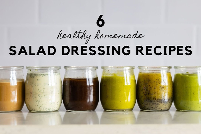 Salad dressings that taste awesome.