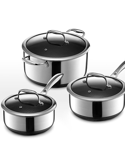 HexClad Hybrid Cookware Set