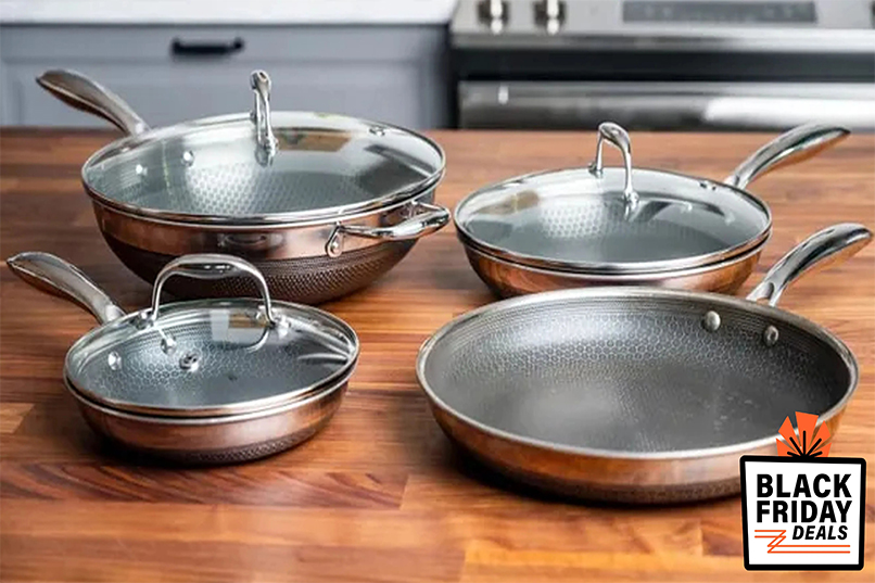 “Unlock culinary mastery with HexClad Cookware: Black Friday Sale Extravaganza!”