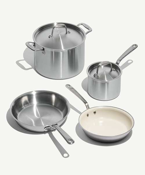1. Stainless Steel Cookware