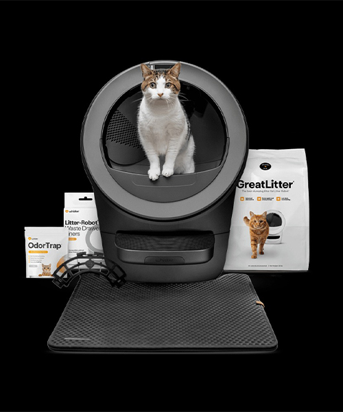 5) Litter-Robot 4 Starter Bundle