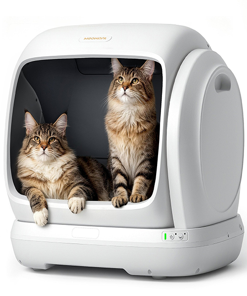 5) Meowant Self-Cleaning Cat Litter Box – MW-SC09